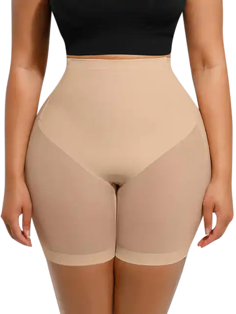 tummy slimming mesh short